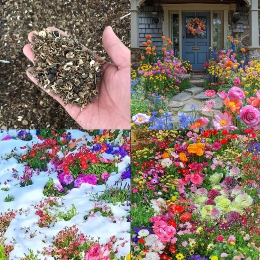 Mélange de Fleurs Vivaces pour Toutes les Saisons